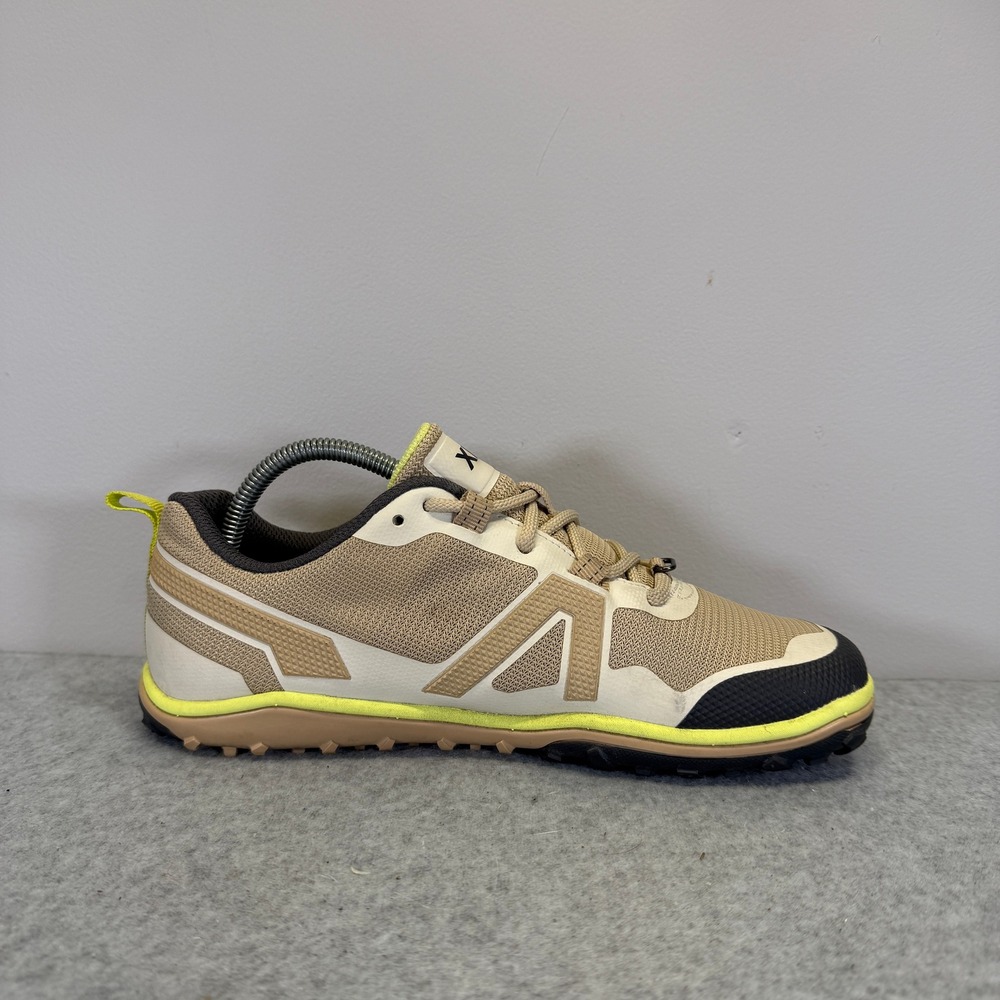 Xero Women's Tan and Lime Low-Profile Trail Shoes - Picture 6 of 10